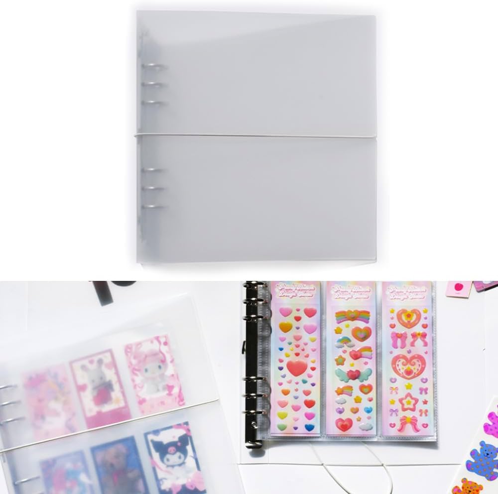 Amazon.co.jp: 韓国 A5 WIDE DECO POCKET コレクトブック トレカ